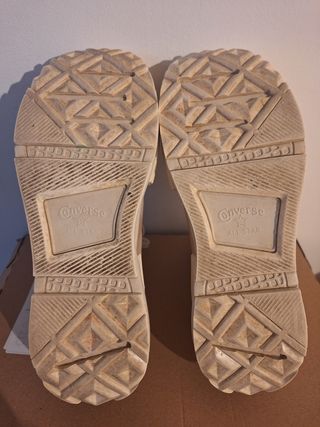 Converse Talla 39 Rosa Beige