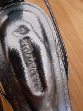 Sandali Primark celeste argento