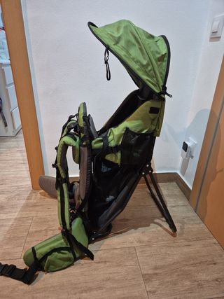 Mochila Portabebés Senderismo Verde