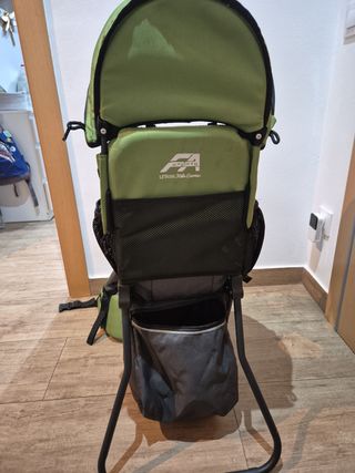 Mochila Portabebés Senderismo Verde