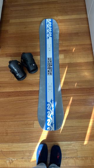 Tabla Snowboard K2 Geometric + Fijaciones