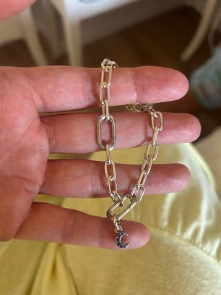 Conjunto Pandora Pulsera y Pendientes Luna