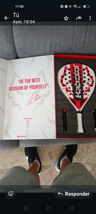 Pala de pádel Babolat Viper Juan Lebrón