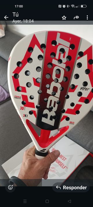 Pala de pádel Babolat Viper Juan Lebrón