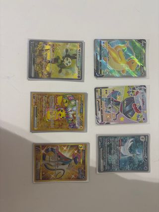 Lote Cartas Pokémon V, VMAX, VSTAR
