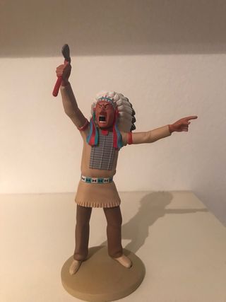 Figura Tintín Jefe Indio