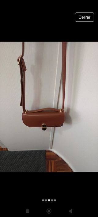 Bolso marrón bandolera