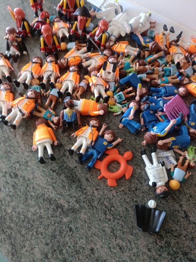 Lote 60mezclados Playmobil Variado