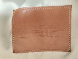 Chaqueta de piel mujer negra y beige