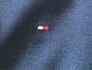 Polo Tommy Hilfiger Talla L Azul estado impecable 
