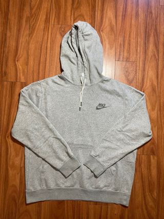 Sudadera Nike Gris Capucha Hombre Talla L