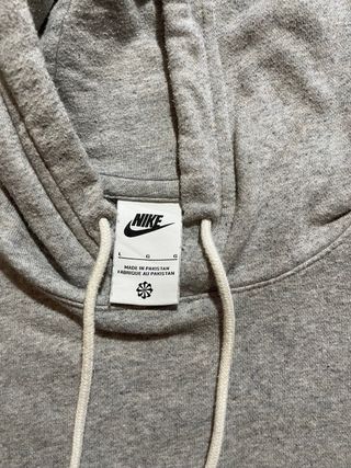 Sudadera Nike Gris Capucha Hombre Talla L