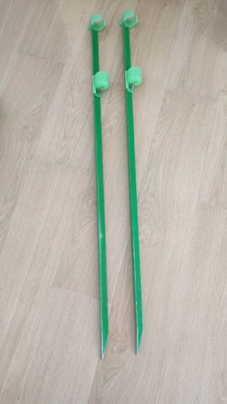 Cañeros de pesca verdes (2 unidades)