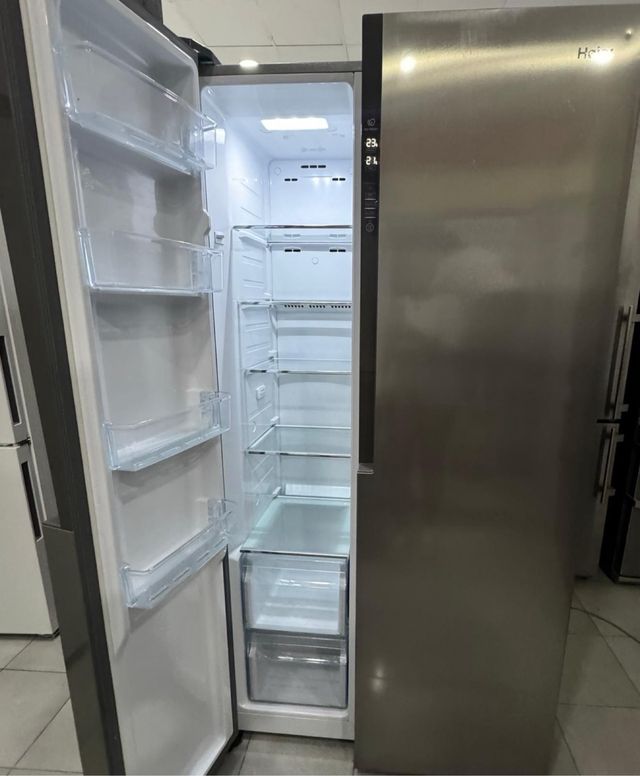 FRIGORÍFICO AMERICANO HAIER INOX NO FROST