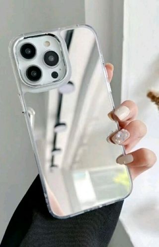 Funda espejo iPhone 11 Pro Max + Traje azul 11-12 