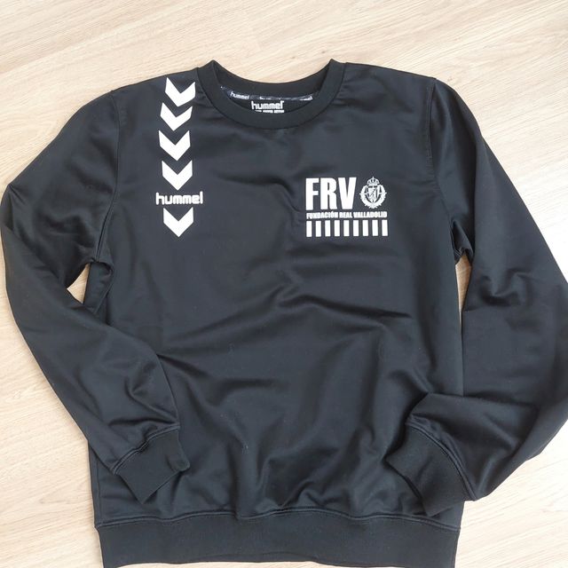 Sudadera Hummel Real Valladolid FRV Negra talla 12