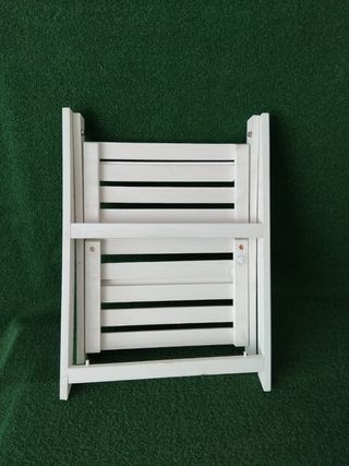 Estantería de plantas Relaxdays blanca