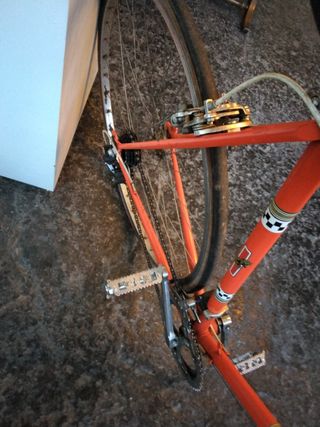 Bicicleta Clásica Peugeot Naranja