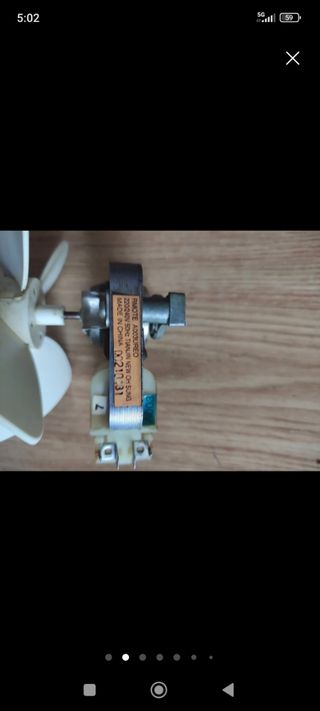 3 Motores  ventilador microondas