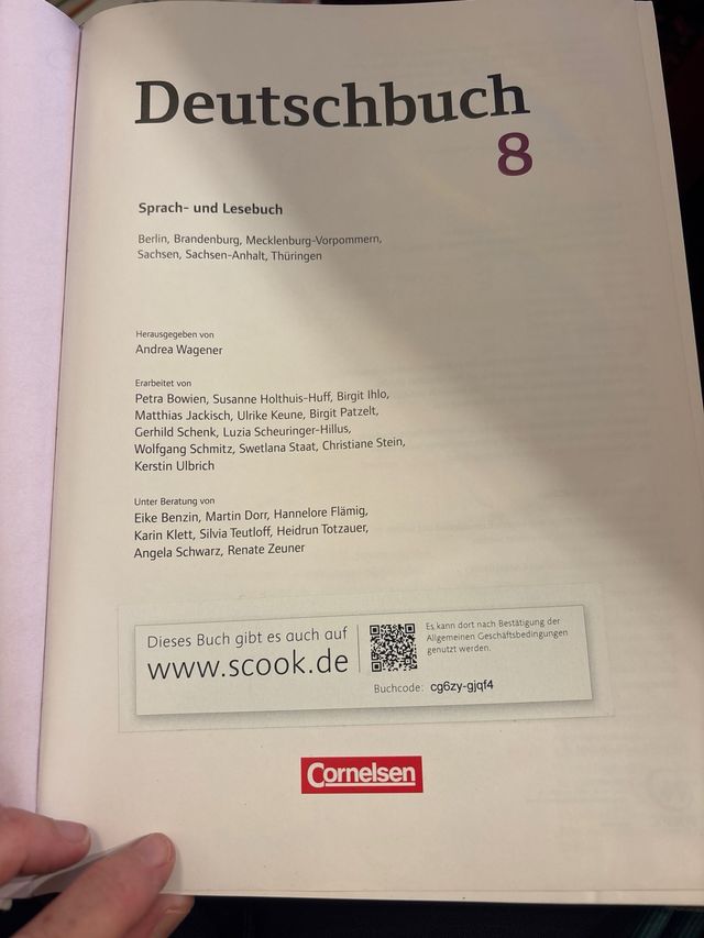 Deutschbuch Gymnasium 8. Schuljahr. Schülerbuch...