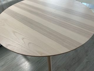 Mesa comedor redonda madera Ikea