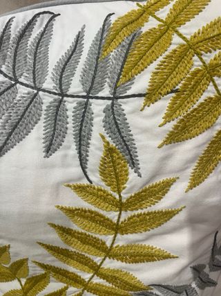 Cojín decorativo hojas Ikea