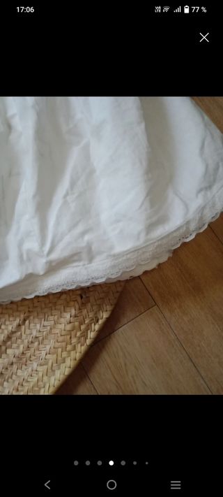 Cancán/Enagua blanca
