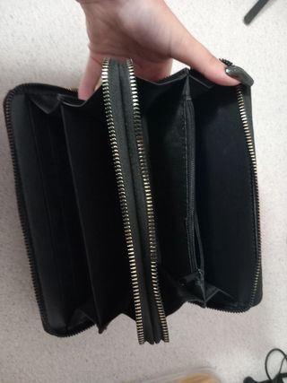 Portafoglio donna con 2 tasche