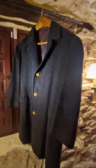 Abrigo lana Dueros de San negro