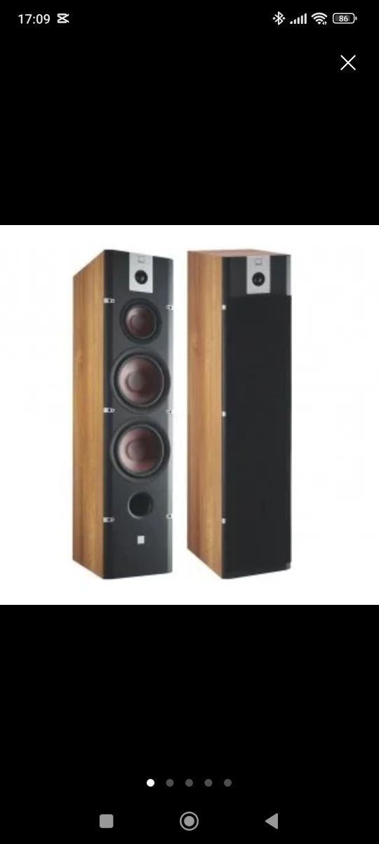 Altavoces DALI Lektor 8 y uno central