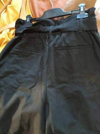 Pantalón Zara ancho negro Talla S
