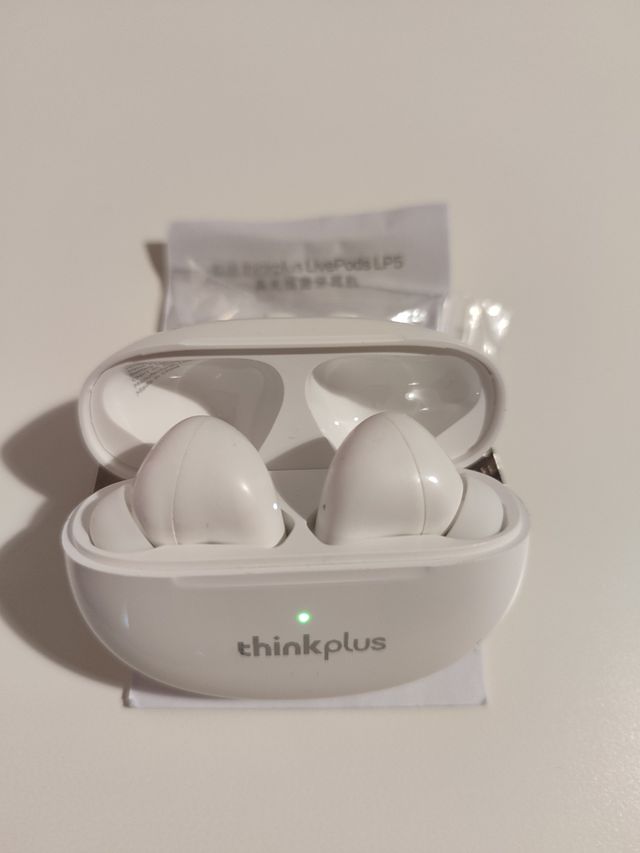 Auriculares Lenovo LP5 Blancos