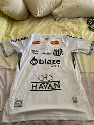Camiseta Fútbol Neymar Jr 10 Umbro Blanca