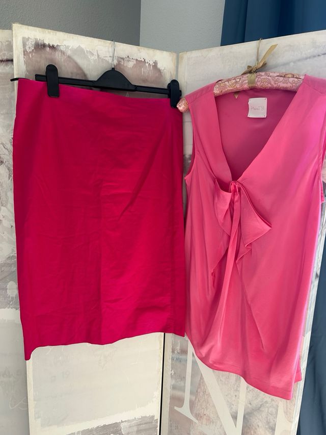 Conjunto Falda Etxart & Panno y Blusa Hanii.Y Tall