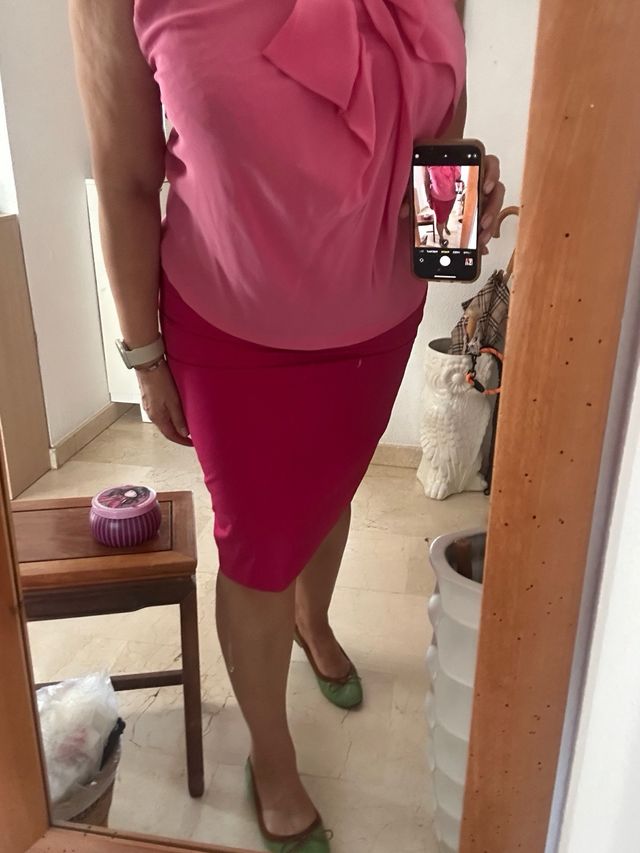 Conjunto Falda Etxart & Panno y Blusa Hanii.Y Tall