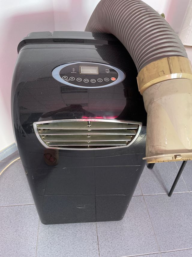 Aire Acondicionado Portátil Negro