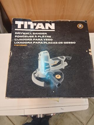 Lijadora de Yeso Titan TTB715SDR