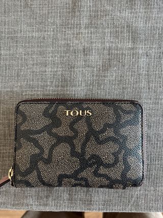 Cartera Tous Beige y Negra
