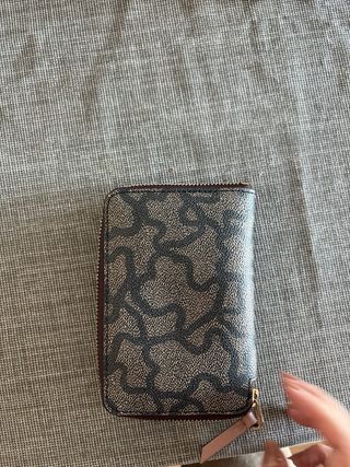 Cartera Tous Beige y Negra