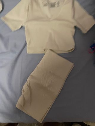 Conjunto blanco verano