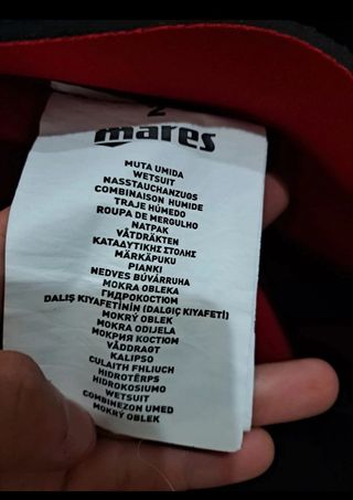 Muta Mares 5mm con cappuccio