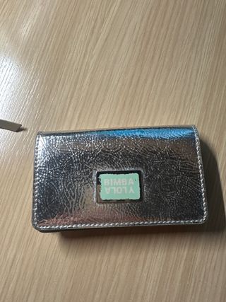 Monedero mini BIMBA Y LOLA plateado