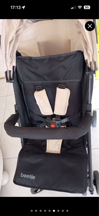 Cochecito Kikkaboo Beetle Beige