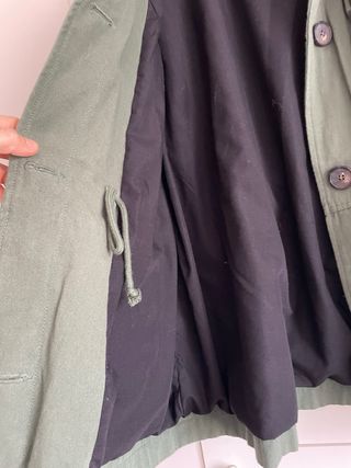 Chaqueta Zara Verde Oliva
