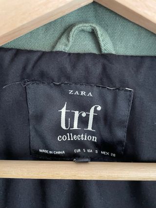 Chaqueta Zara Verde Oliva