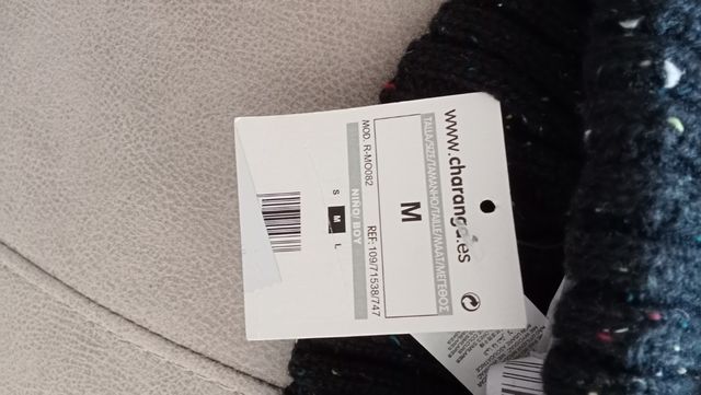 Gorro Charanga lana pompón multicolor