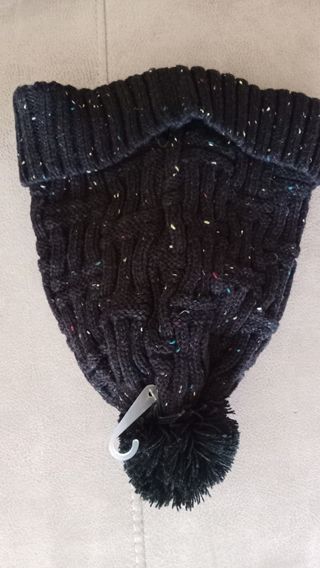 Gorro Charanga lana pompón multicolor