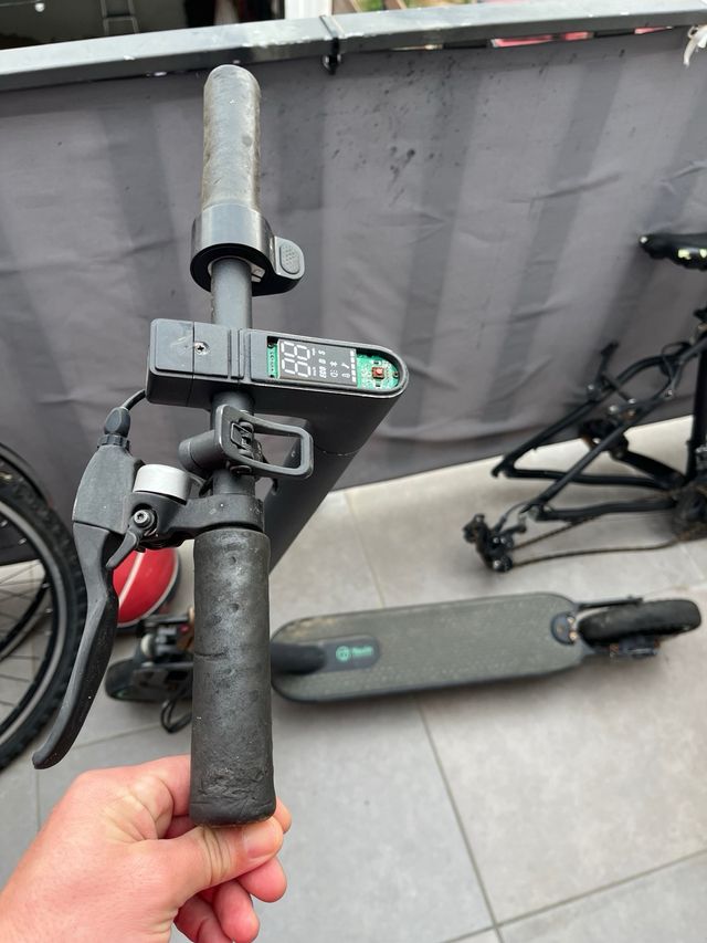 Trotinete Elétrica Preta