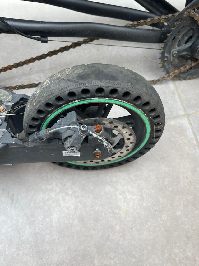 Trotinete Elétrica Preta