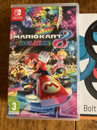 Mario Kart 8 Deluxe + Volante Nintendo Switch